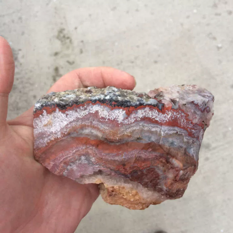Mexican Red Lace Agate
