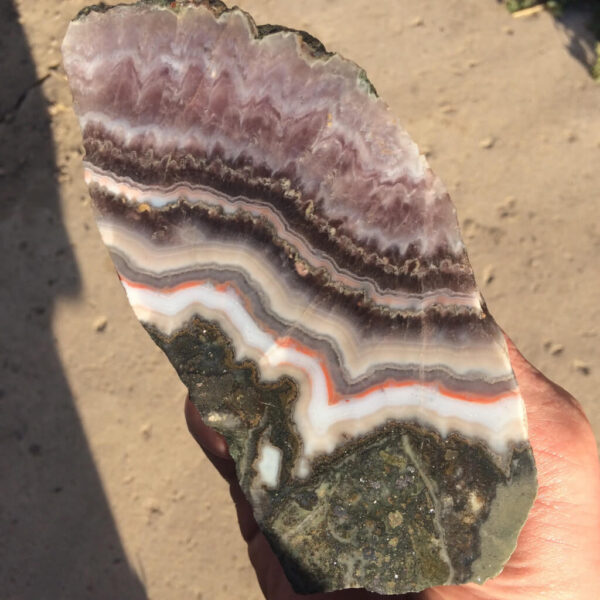 Amethyst Lace Agate