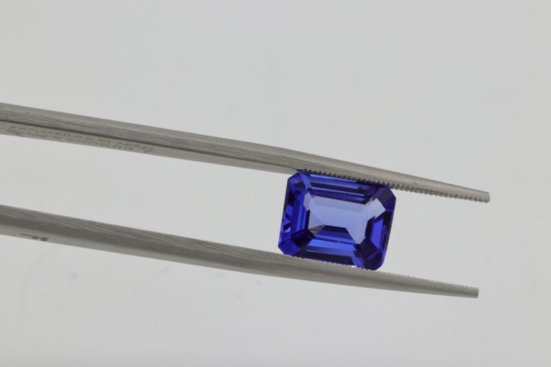 Beautiful blue gemstone