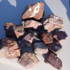 Red Lightning Agate Rough