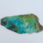 Chrysocolla in Quartz