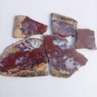 Red Lightning Agate