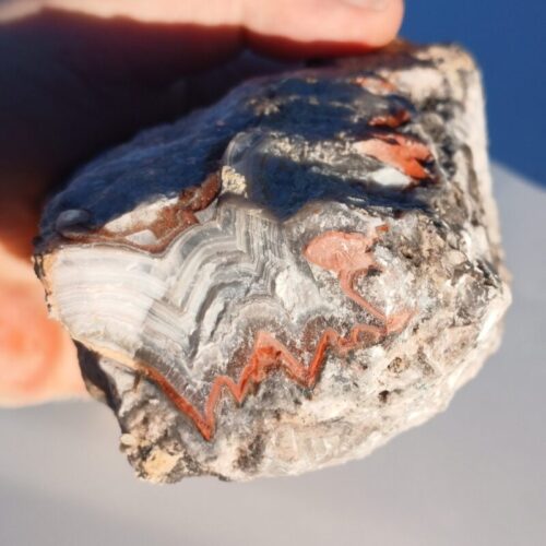 Bubble Lace Agate from Benito Juarez, Chihuahua, Mexico