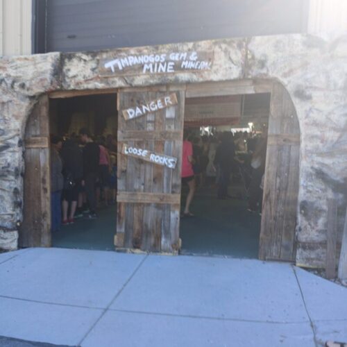 The entrance to the Timpanogos Gem & Mineral Show